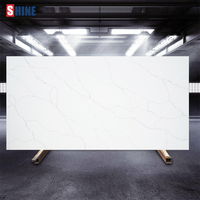 Dalle de quartz massif haute stabilité pour l'ameublement de toute la maison, commande personnalisée en gros pour usine