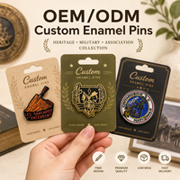 Épinglette en émail personnalisée, fabricant de badges métalliques sur mesure, faible MOQ, épinglettes en gros pour la promotion d'entreprise