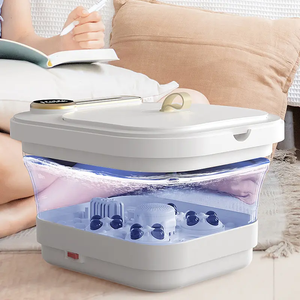Portatile multifunzione Shiatsu massaggio ai piedi <span class=keywords><strong>Spa</strong></span> rilassante bolle di riscaldamento motorizzato <span class=keywords><strong>Pedicure</strong></span> pieghevole pediluvio <span class=keywords><strong>Spa</strong></span> - Product Image 2