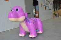 Scooter électrique animatronique dinosaure à monnayeur pour enfants, modèle de parc d'attractions, scooter dinosaure, balade dinosaure pour enfants