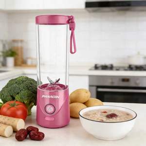 Mejores empresas de licuadoras: Mini licuadora USB portátil con batería para batidos de proteínas, mezclador de frutas, vaso mezclador portátil, mini batidora. - Product Image 2