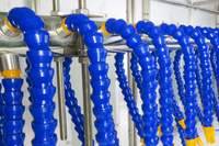 Machine de séchage automatique et efficace pour bouteilles en plastique PET, canettes de bière et bouteilles en verre avec système de séchage à lame d'air pour les boissons