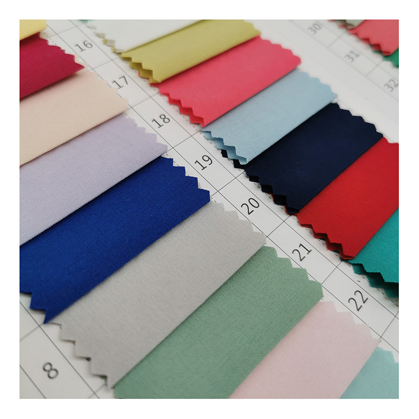 FDY yarn 4 way stretch 90% polyester 10% spandex fabric for skirt/shirt/blouse/trouser