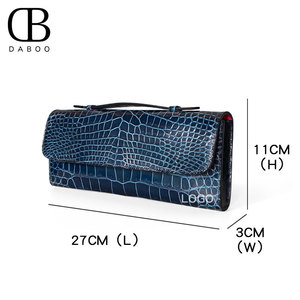 High-end shiny nilo crocodilo couro genuíno <span class=keywords><strong>designer</strong></span> handbags logotipo personalizado senhoras carteiras e bolsas luxo - Product Image 2
