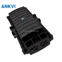 Kotak Sambungan Kabel Serat Optik Horizontal Splice Closure XRT-013 144 Core 3 IN 3 OUT IP65 PC Alloy Mechanical Seal