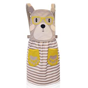 Chefs Cooking Kids Teddy <span class=keywords><strong>Bear</strong></span> Delantal Lindo Colorido Delantal para hornear Tamaño Correas ajustables Delantal de cocina para niñas Niños Niño - Product Image 1