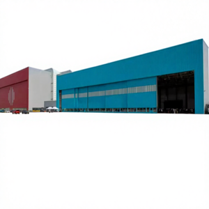 Nueva Estructura de Acero para Hangar de Aviones, Edificio Prefabricado de Acero, Taller de Uso Industrial, Vida Útil de 50 Años - Product Image 1