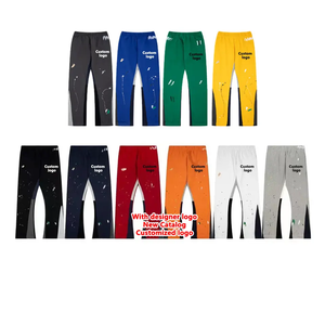 กางเกงขายส่งคุณภาพสูง 300 กรัม กางเกงผู้ชายทรงสปอร์ต ขาเล็ก ปิดขอบเอว กางเกงลำลอง สกรีนโลโก้ได้ กางเกงวอร์ม - Product Image 2