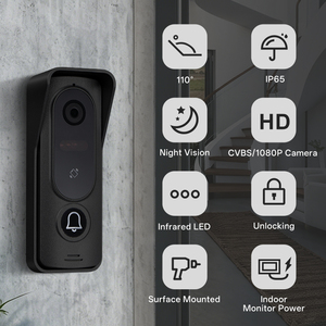 <span class=keywords><strong>Campanello</strong></span> Wireless per Esterni e Interni di Alta Qualità ed Economico con Funzione Vivavoce di Bcomtech - Product Image 3