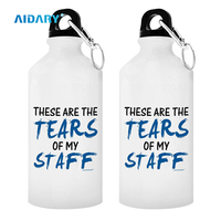 AIDARY 600ml Blanc Sublimation Bouteilles d'eau Eau potable directe et bouillante Applicable
