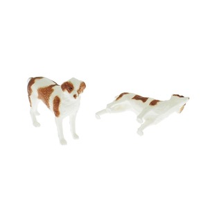 Figuras de Perros de Plástico en Miniatura al por Mayor, Juguetes de Simulación de Cachorros para Niños, Juguetes para Casa de Juegos y Contenedores de Premios - Product Image 3