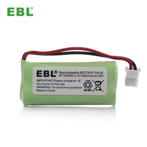 Ev telefonu BT166342 için EBL yedek telsiz telefon pil