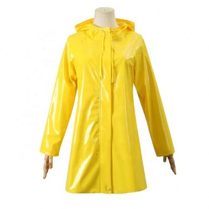 Costume de film <span class=keywords><strong>Coraline</strong></span> et la porte secrète pas cher, imperméable jaune Caroline pour Halloween Cosplay - Product Image 5