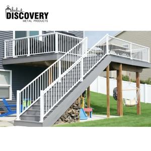 Çin fabrika doğrudan satış özel merdiven ve korkuluk güzel dayanıklı fırçalanmış korkuluk sonrası kolay kurulum dayanıklı korkuluklar - Product Image 6