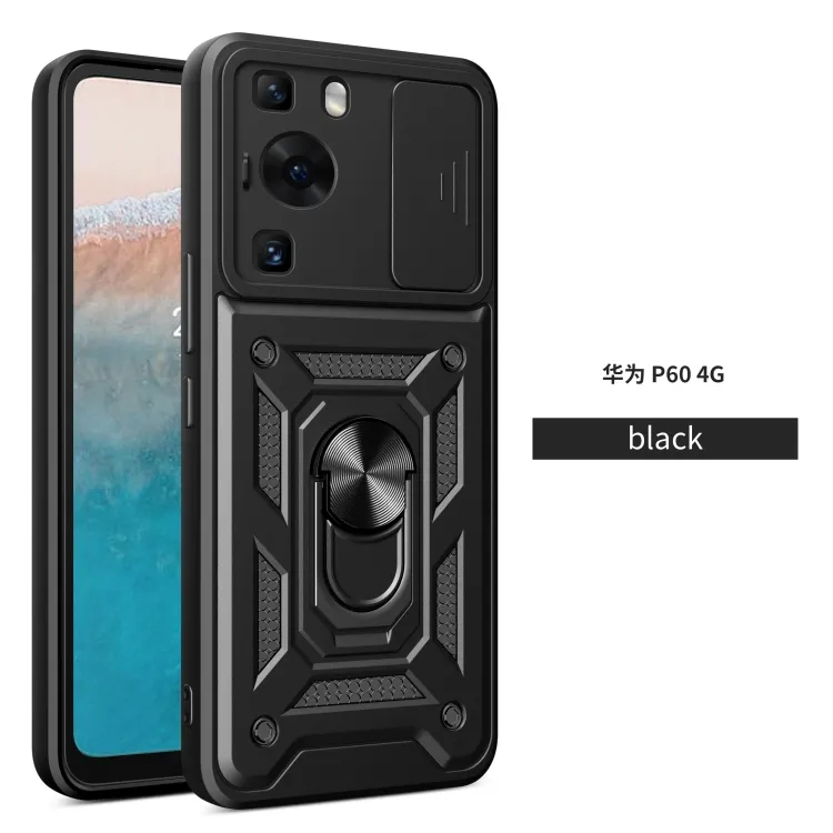 Robust camshield case with metal ring stand for HUAWEI Y5P HONOR 9S Y6 Y6 PRO Y6S Y6A Y6P Y7A P SMART
