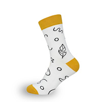 Chaussettes d'affaires personnalisées pour hommes et femmes, de haute qualité, tricotées, amusantes, pour l'été et l'automne, avec des designs de logo, vente en gros