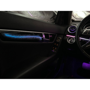 ชุดไฟตกแต่งภายในรถยนต์สมัยใหม่สำหรับ Mercedes-Benz C-Class W204 ปี 2010-2014 ไฟ LED สร้างบรรยากาศภายในรถยนต์ แถบไฟ Symphony จากผู้ผลิต - Product Image 3