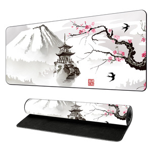 Biểu Tượng Tùy Chỉnh Xxl Chuột Chơi Game <span class=keywords><strong>Pad</strong></span> In Ấn Nhật Bản Sakura Mousepad Cao Su Tự Nhiên Non-Slip Mềm Máy Tính Để Bàn <span class=keywords><strong>Pad</strong></span> Cho Văn Phòng Nhà - Product Image 1