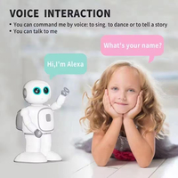 CBYD Nouveau Robot Jouet Intelligent Éducatif IA Chat GPT Android 14 1080p Dansant et Parlant avec Écran OLED et Télécommande via Application pour Enfants