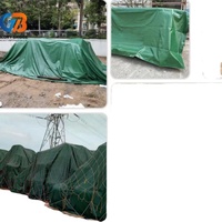 Matériau de bâche de caravane en polyester enduit PU avec haute résistance des couleurs, bâche PVC PE, bâche PVC, matériau d'ombrage résistant aux UV