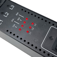 Prise PDU personnalisée PA34 PA33 PA45 pour S21 T21 Unité de distribution d'alimentation intelligente haute puissance triphasée pour rack