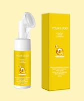 Soins de la peau blanchissants Clean Vegan Cleaner Oil Control Two Crack Yeast Nettoyant pour le visage Vitamine E Nettoyant moussant pour le visage