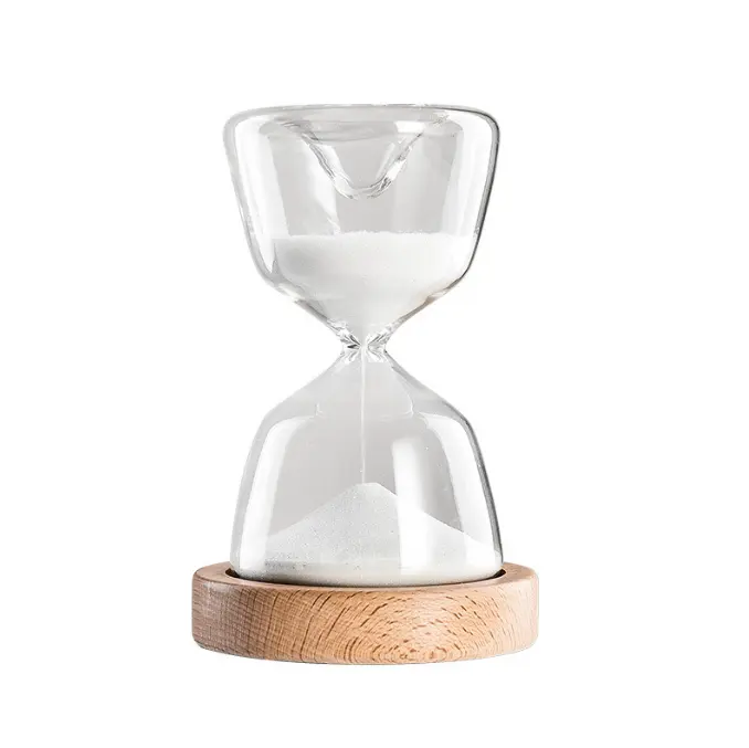 sand clock hourglass timer luminous remote control 15 minutes night market creative decoration hourglass night light