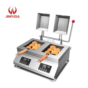 Top qualité meilleure vente prix usine automatique boulette friteuse gyoza poêle machine avec CE