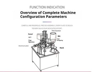 Machine de remplissage et de scellage de capsules de café Nespresso, machine de remplissage et de scellage de K-Cup pour liquides et gelées, remplissage de miel avec cuillère 5g 7g 10g 15g - Product Image 5