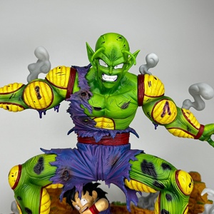 Figura de Acción de los Rivales de <span class=keywords><strong>Dragon</strong></span> <span class=keywords><strong>Ball</strong></span> - Beige, Protegiendo a Goku, Artículo de Anime - Figura de Escena GK Pintada a Mano - Product Image 2