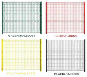 Lưới Hàn Cong 3d Mạ Kẽm Tấm Hàng Rào Cho Đường Ga Lưới Hàn Mạ Kẽm Pvc Dây Bọc Pvc Màu Xanh Lá Cây - Product Image 1