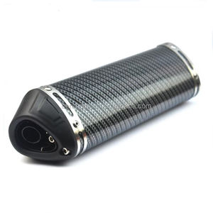 Scooter <span class=keywords><strong>silencieux</strong></span> D'échappement tuyau d'échappement <span class=keywords><strong>silencieux</strong></span> adapté à tout <span class=keywords><strong>50cc</strong></span>-150cc moto de course hors route réinstaller - Product Image 1