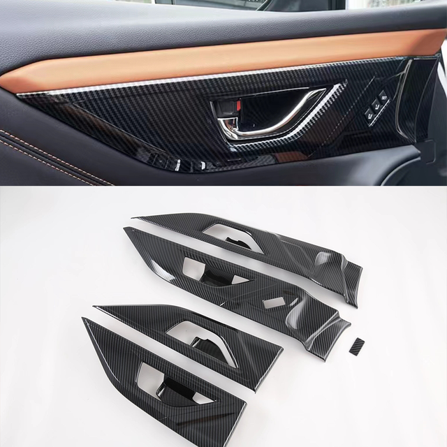 Auto Inner Handle Cover Door Bowl Trim Interior Kit Nylon Car Accessories for SUBARU 2021 OUTBACK Made in Guangdong