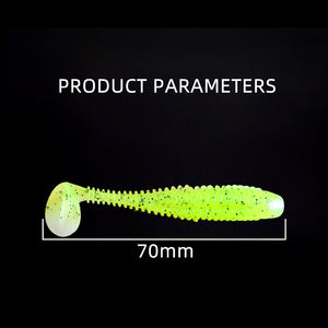 <span class=keywords><strong>RYOBI</strong></span> NUMONE 70mm Fileté T-rail En Plastique Souple Leurre De Pêche Eau Salée Espèces Ciblées Pour La Position De La Rivière - Product Image 5