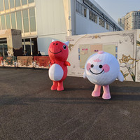 Jouets en peluche en coton avec designs d'entreprise personnalisables
