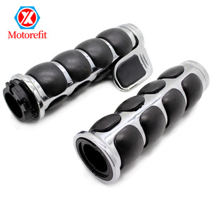 Empuñadura de motocicleta 7/8 '22/25mm manillar de acelerador accesorios de repuesto para Harley Honda Kawasaki Suzuki Yamaha - Product Image 2