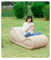 Nouveau Fauteuil Gonflable Pliable Moderne YX 2025 pour Chambre, Salon, Extérieur, Hôpital et Loisirs