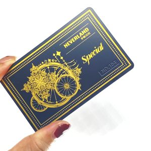 Tarjetas transparentes de PVC Tarjetas de visita Base Metal Tarjetas de visita Metal Tarjeta DE CRÉDITO Cobre - Product Image 3