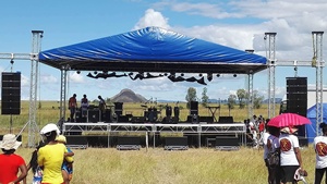30x30cm 40x40cm Outdoor Aluminum Frame Box Portable Stage <b>Lighting</b> Truss With Custom Length on Sales - Product Image 5