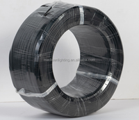 Luz Subacuática de Fibra Óptica de PVC Negro de 4 mm para Piscina, para Crear un Efecto de Estrellas
