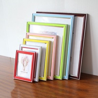 Enfants cadre photo en pvc maison décorative table et tenture murale cadre photo horizontal ou vertical