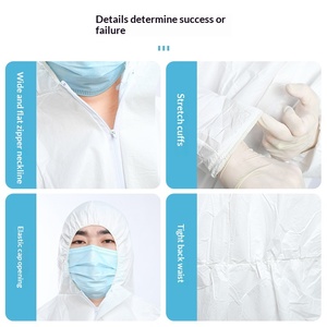 Tela Dobby Recubierta de PP+PE con Membrana Transpirable SF, Modelo YH-SF01, Engrosada, Impermeable y Antiepidémica, Disponible al por Mayor - Product Image 4