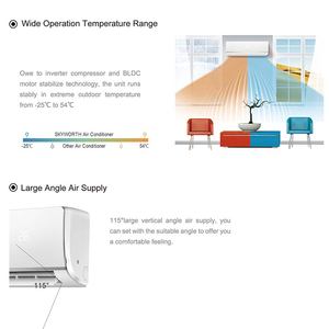 Aire Acondicionado Split de Pared de 12000 BTU, 18000, 24000 BTU, Frío y Calor, Modelo DL85 Skyworth - Product Image 5