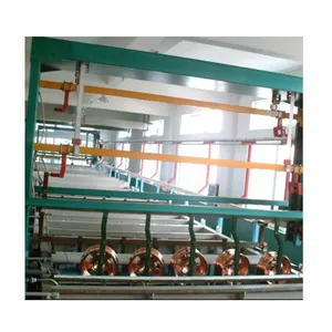 Mesin elektroplating Semi otomatis untuk jalur produksi elektroplating nikel galvanis logam/elektro