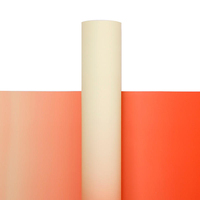 Nouvel emballage en papier coréen imperméable de couleur dégradée pour bonbons, emballage personnalisé pour bouquets de fleurs