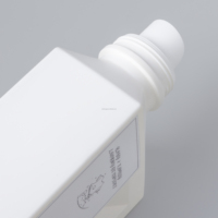 Bouteille de lessive anti-fuite 500 ml 1 L en PEHD, bidon de liquide à lessiver, bouteille en plastique personnalisable