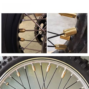 Poids d'équilibrage dynamique universels en laiton pour rayons de roue de moto, diamètre intérieur 4,8 mm - Product Image 4