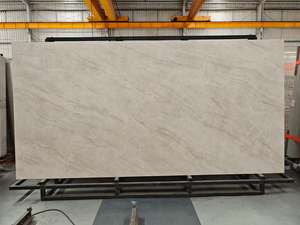 Gesinterd steen 1600*3200*12mm Mat Taj Mahal Steen Lage Waterabsorptie Technisch Aanrechtblad met Gehoned Tafelblad - Product Image 1