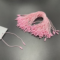 20cm rose Nylon étiquette volante corde haute exportation Nylon vêtements accessoires bijoux vêtements et étiquettes volantes en plastique