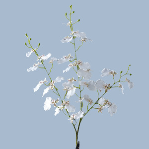 3 Fourches Orchidées Dansantes Artificielles Haut <span class=keywords><strong>de</strong></span> Gamme pour Mariage et Décoration Intérieure – <span class=keywords><strong>Bouquet</strong></span> <span class=keywords><strong>de</strong></span> Phalaenopsis Multicolore Imprimé en 3D - Product Image 1